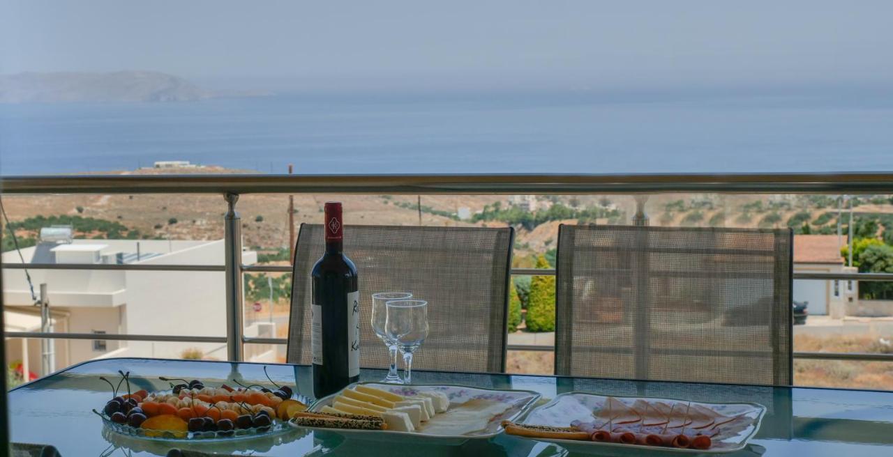 Azur Horizon Oceanview House Apartment Kokkini Hani Екстериор снимка