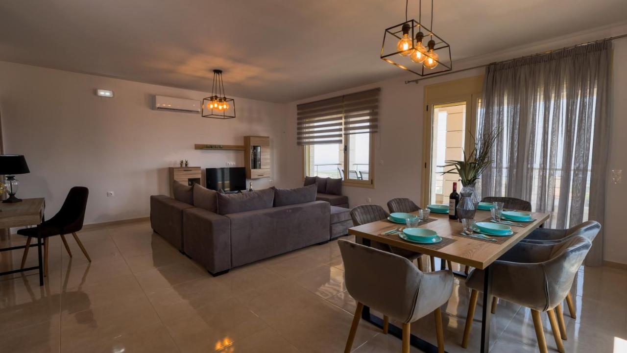 Azur Horizon Oceanview House Apartment Kokkini Hani Екстериор снимка