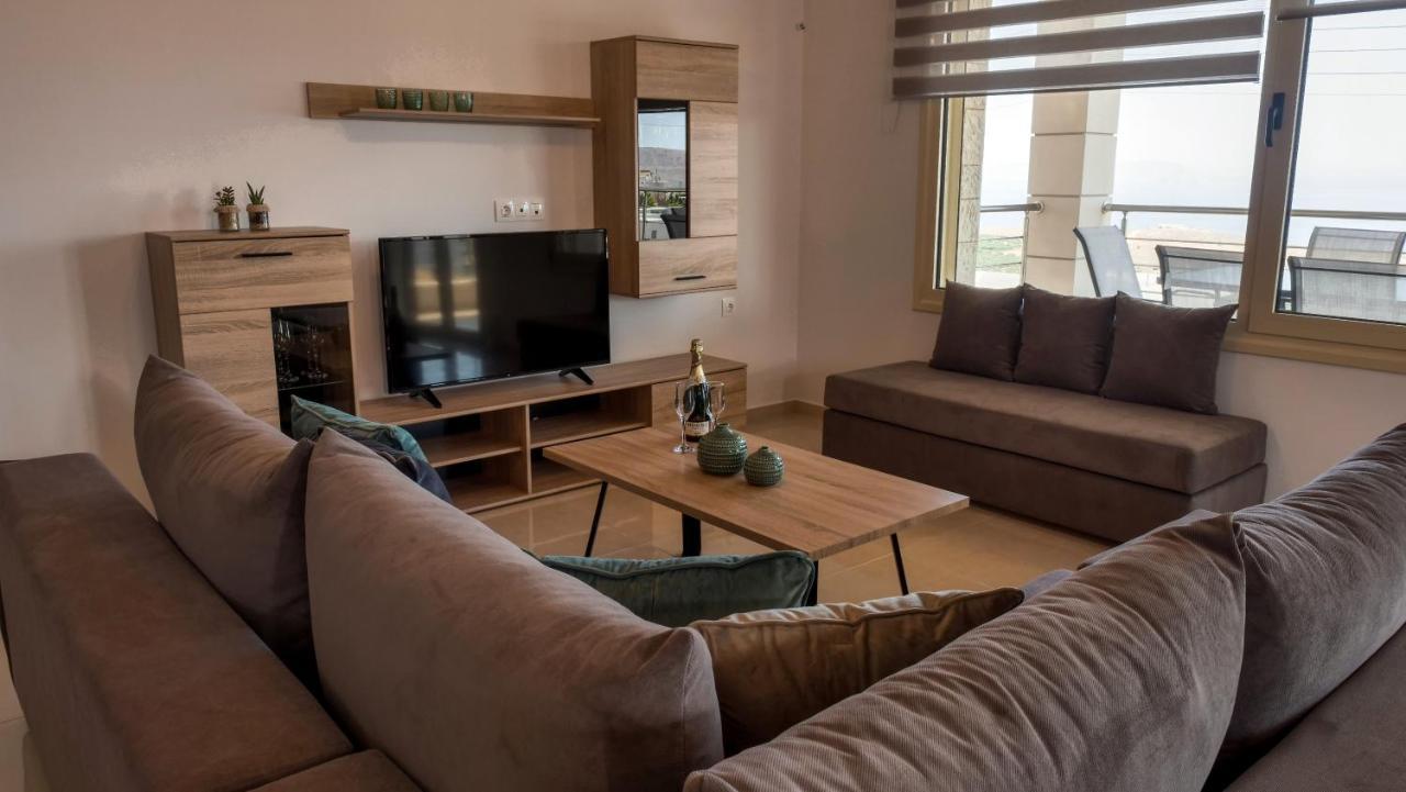 Azur Horizon Oceanview House Apartment Kokkini Hani Екстериор снимка