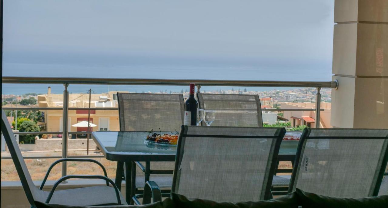 Azur Horizon Oceanview House Apartment Kokkini Hani Екстериор снимка