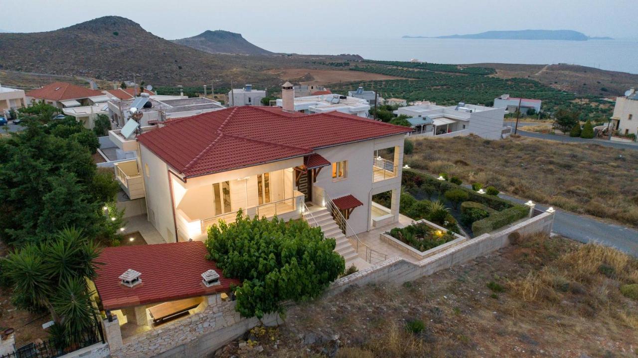 Azur Horizon Oceanview House Apartment Kokkini Hani Екстериор снимка